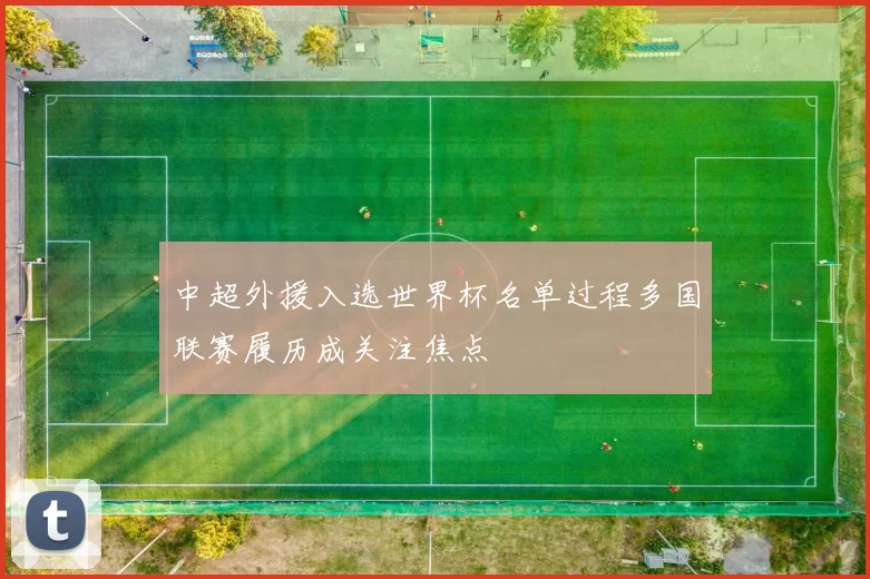 中超外援入选世界杯名单过程多国联赛履历成关注焦点